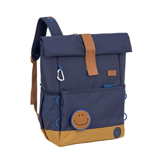 Kinderrucksack "Medium Rolltop", Little Gang, dunkelblau