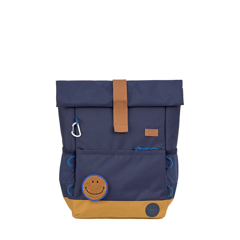 Kinderrucksack "Medium Rolltop", Little Gang, dunkelblau