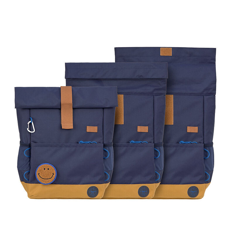 Kinderrucksack "Medium Rolltop", Little Gang, dunkelblau