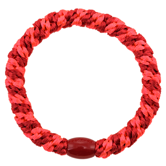 KKNEKKI red neon pink stripe