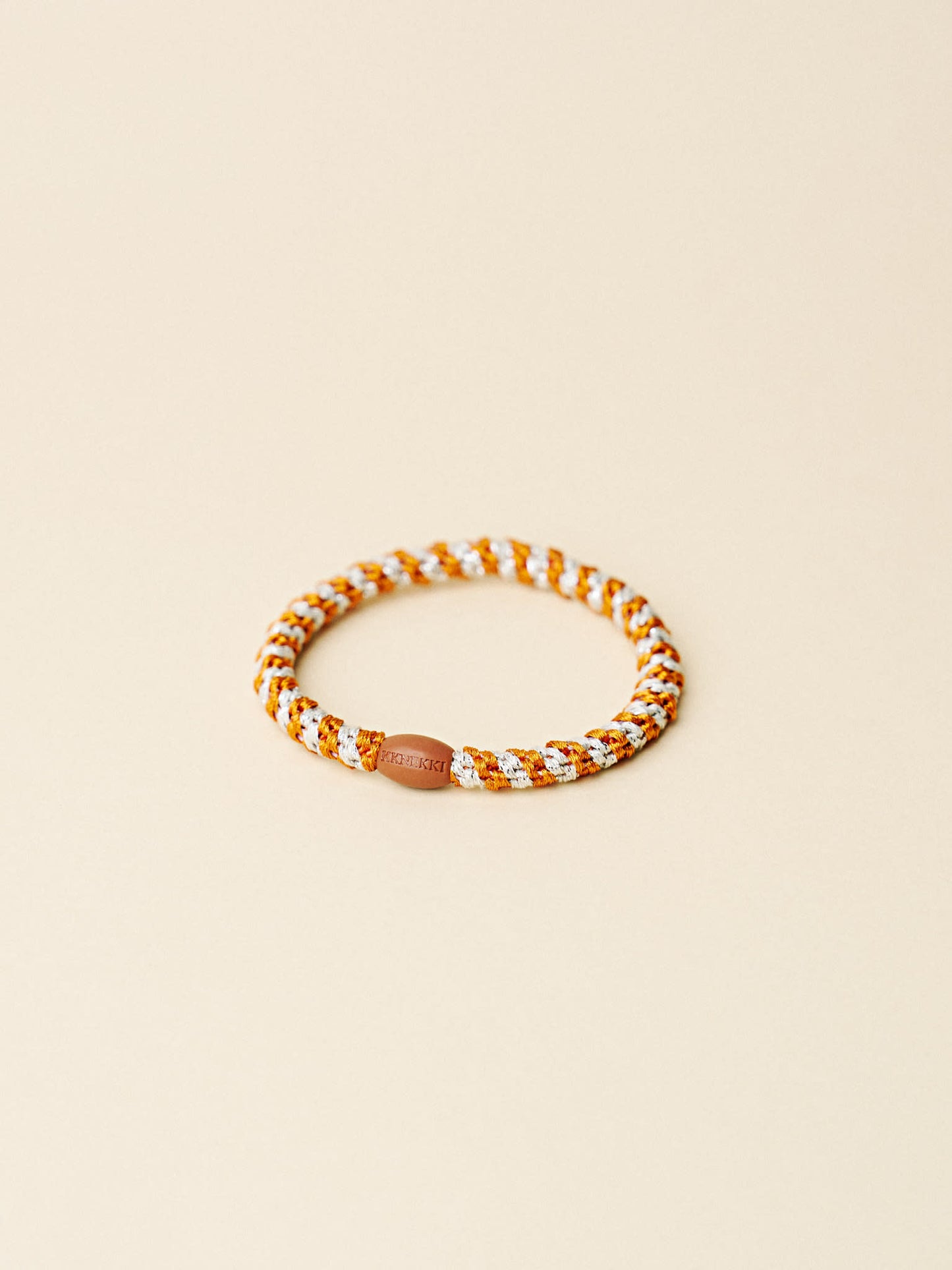 KKNEKKI (slim) burned terracotta ivory glitter