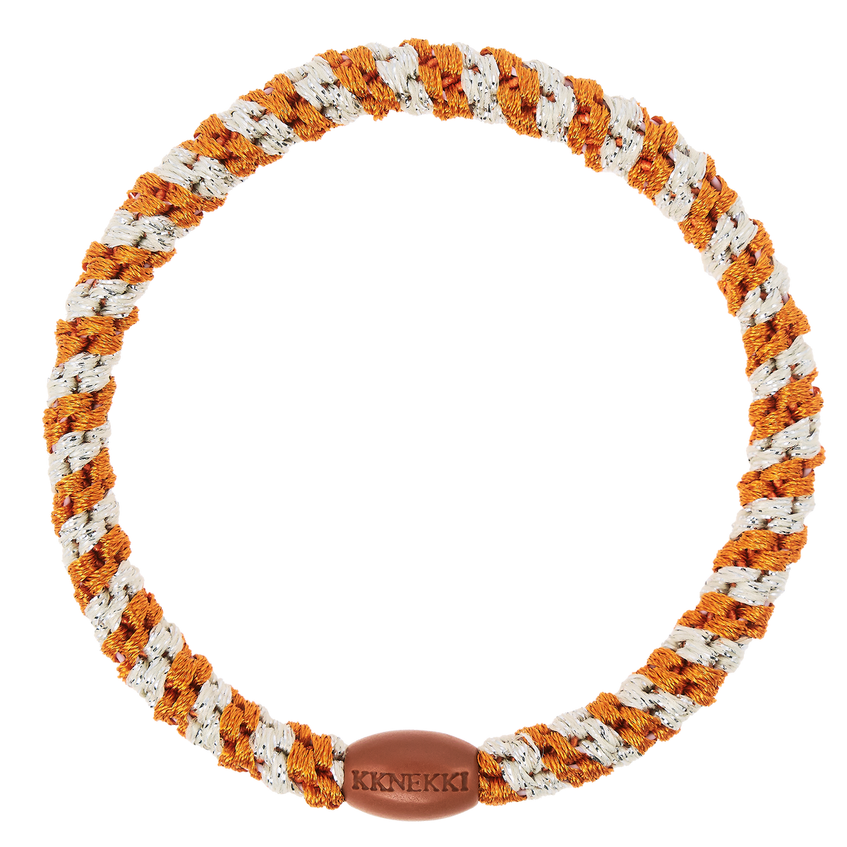 KKNEKKI (slim) burned terracotta ivory glitter