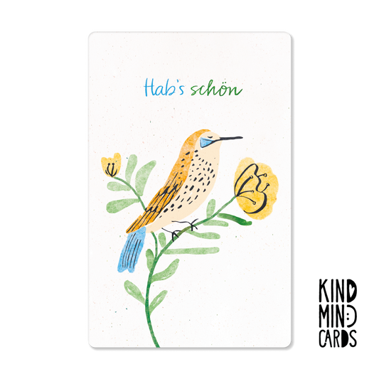 Postkarte "Hab's schön"