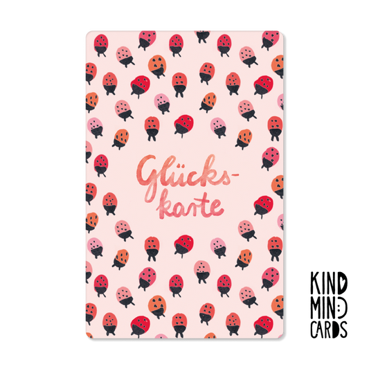 Postkarte "Glückskarte"
