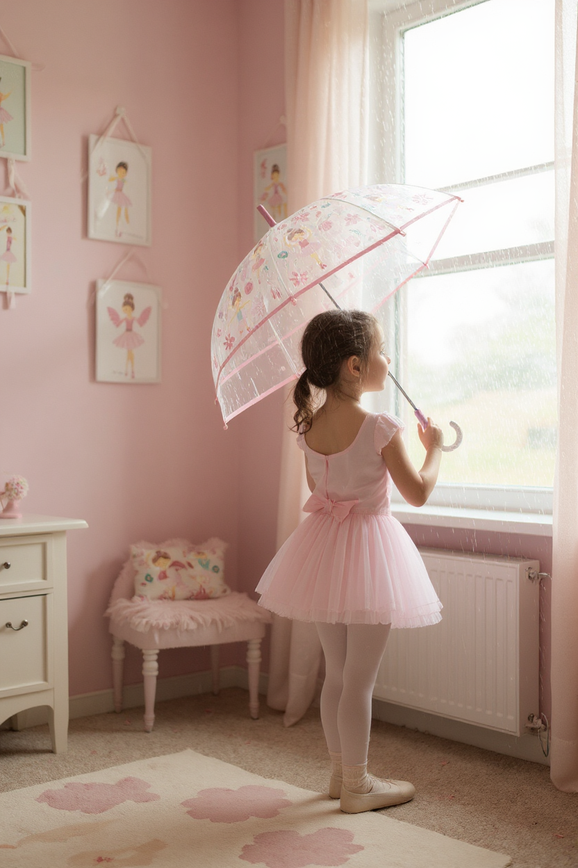 Regenschirm "Ballerinas" für Kinder