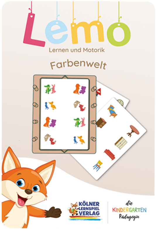 Lemo Kartensatz: Farbenwelt (4+)