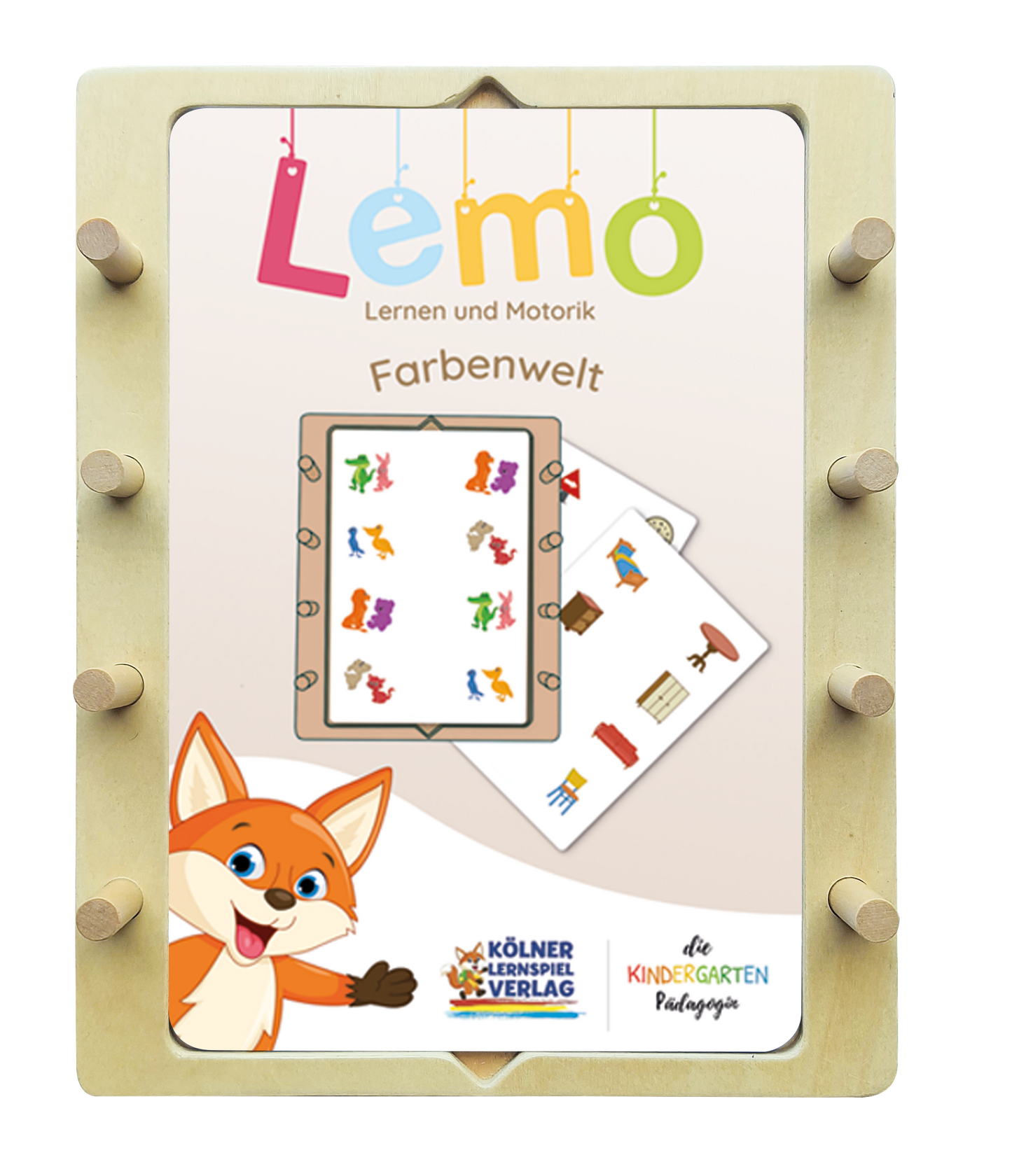 Lemo Kartensatz: Farbenwelt (4+)