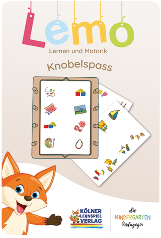 Lemo Kartensatz: Knobelspaß (5+)