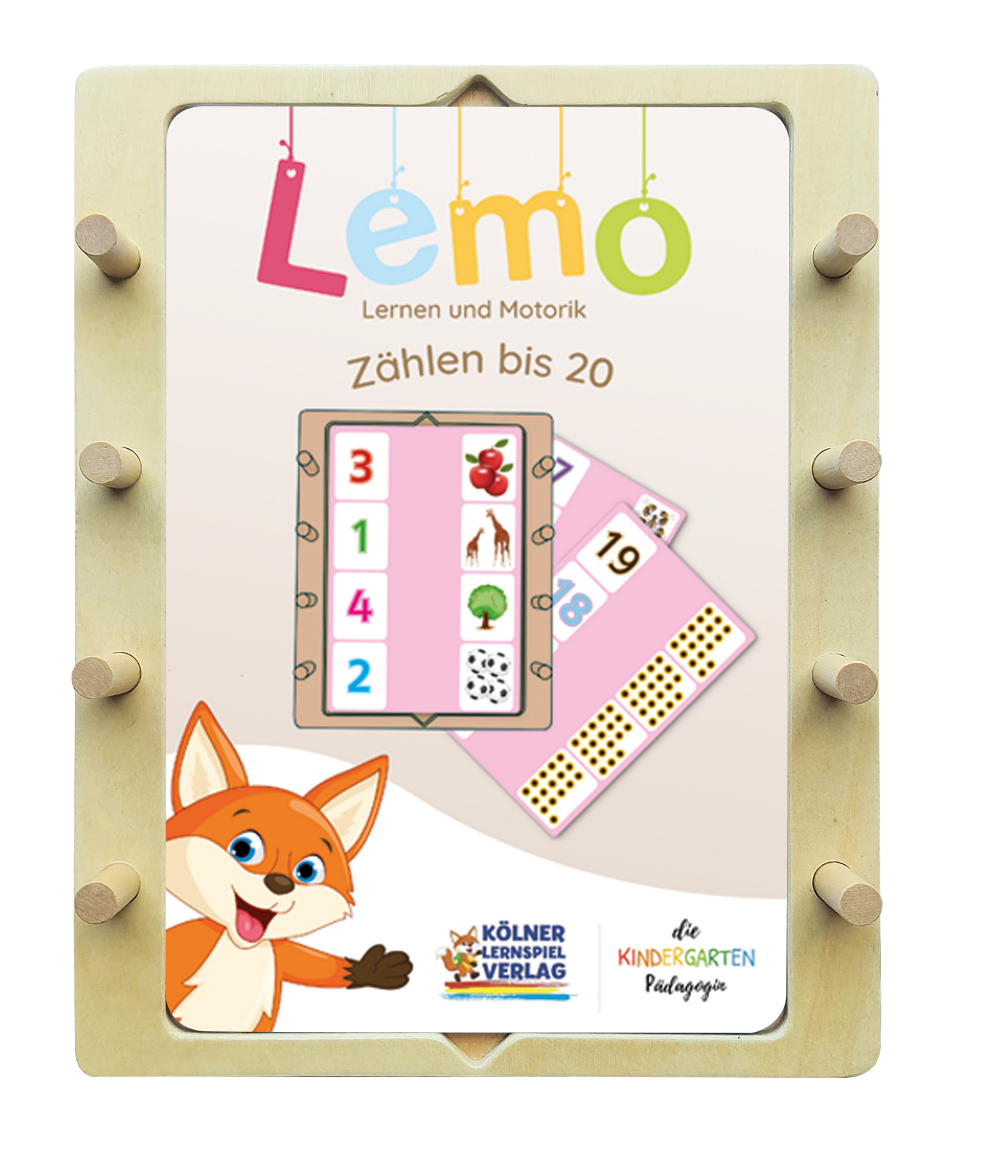 Lemo Kartensatz: Zählen bis 20 (5+)