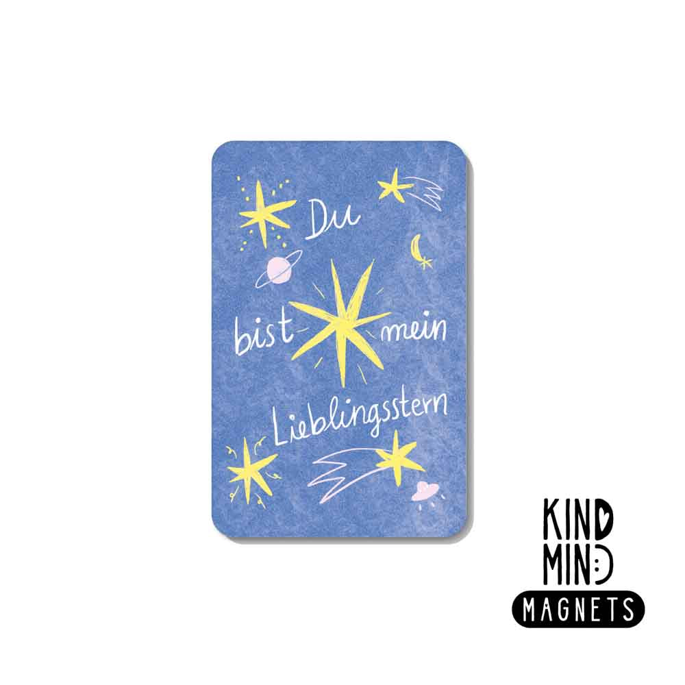 Magnet "Du bist mein Lieblingsstern"