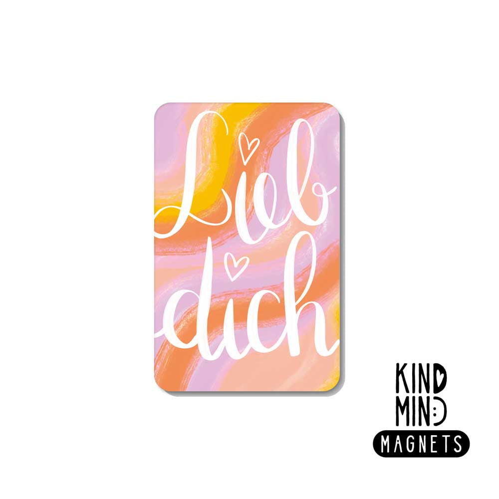 Magnet "Lieb dich"