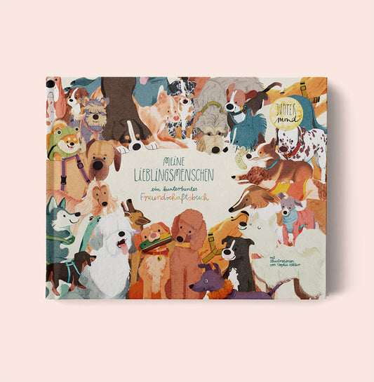 Meine Lieblingsmenschen - Ein kunterbuntes Freundschaftsbuch