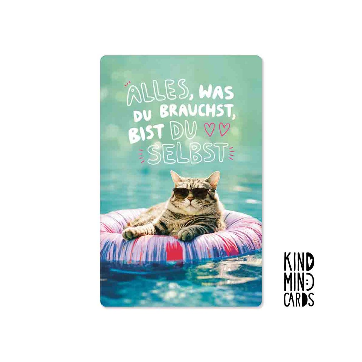 Postkarte "Alles, was du brauchst, bist du selbst"