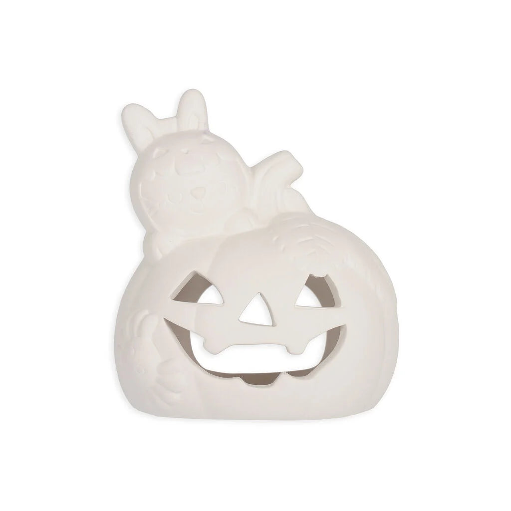 "Paint your Halloween" - Kerzenhalter-Dekoset zum Bemalen