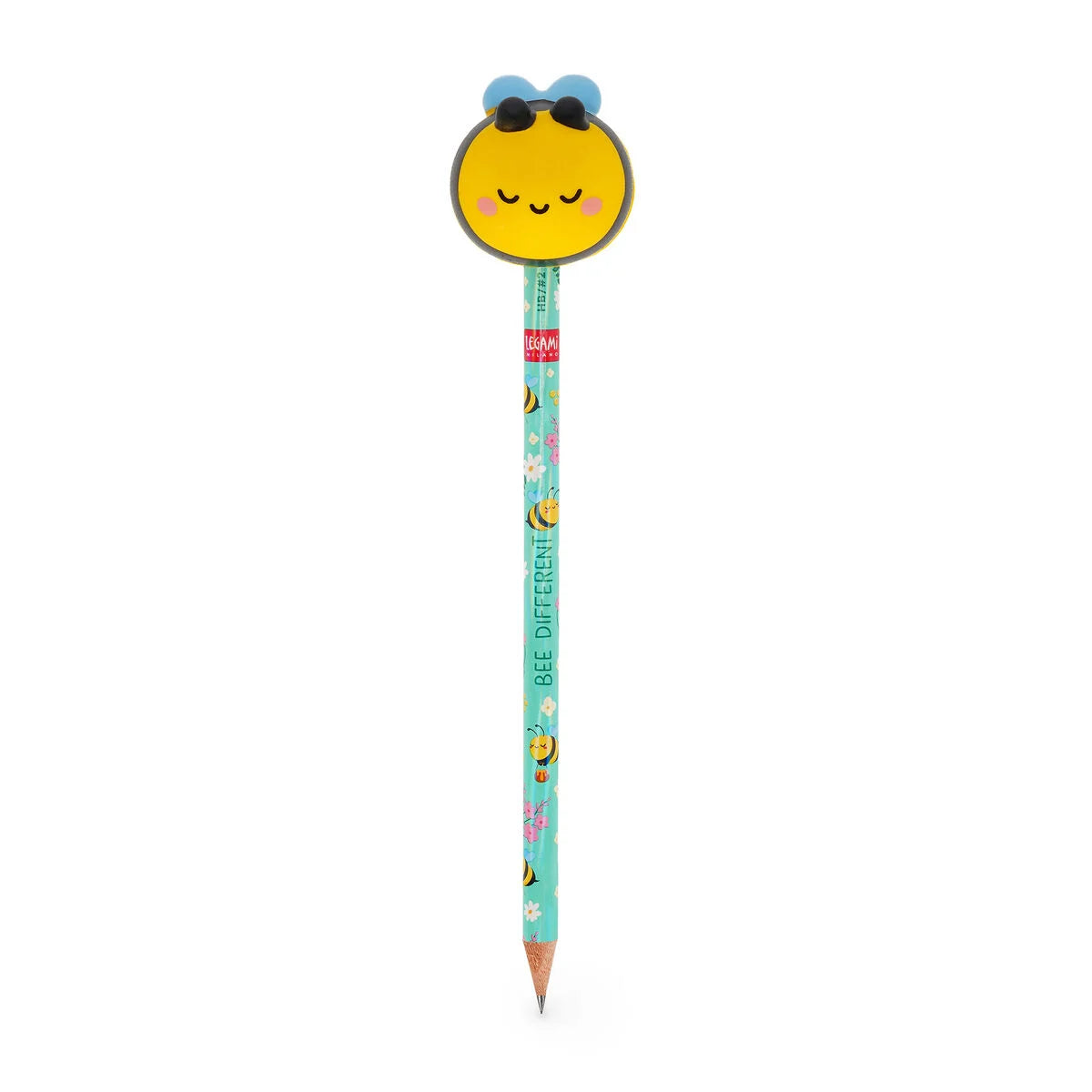Bleistift mit Squishy - "Biene"