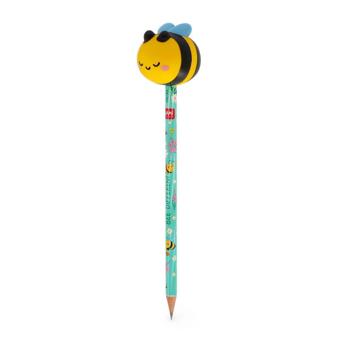 Bleistift mit Squishy - "Biene"