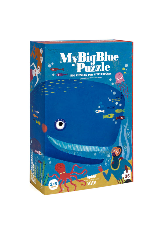Puzzle "My Big Blue", 36 Teile, ab 3 Jahren