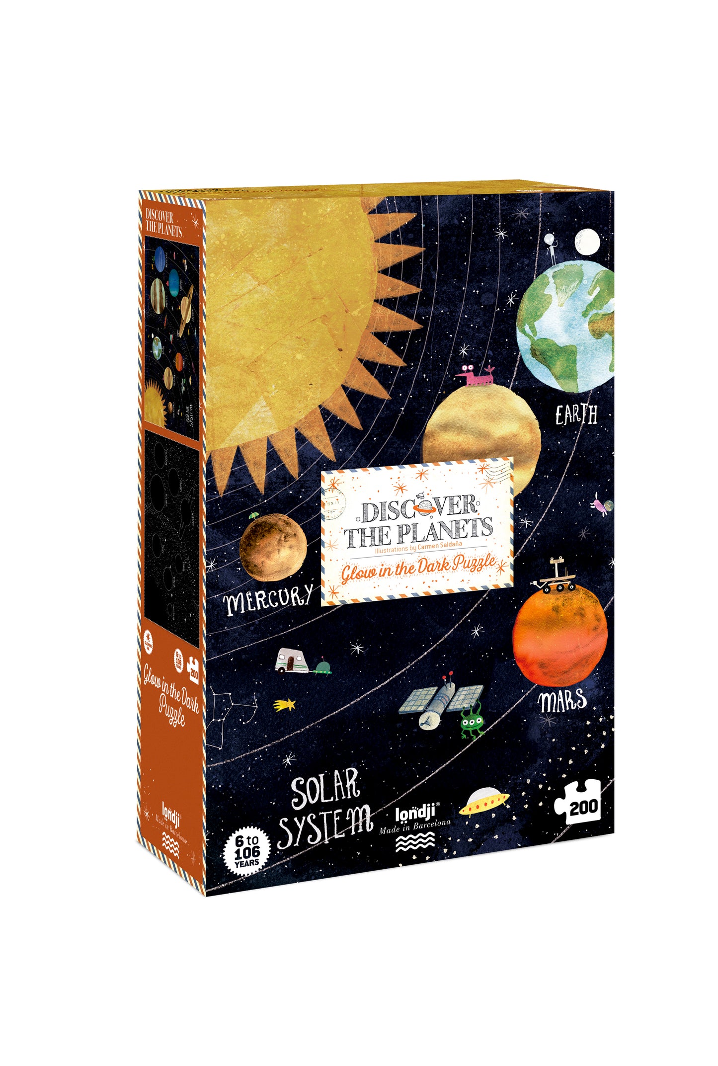 Puzzle "Discover the Planets", 200 Teile, ab 7 Jahren