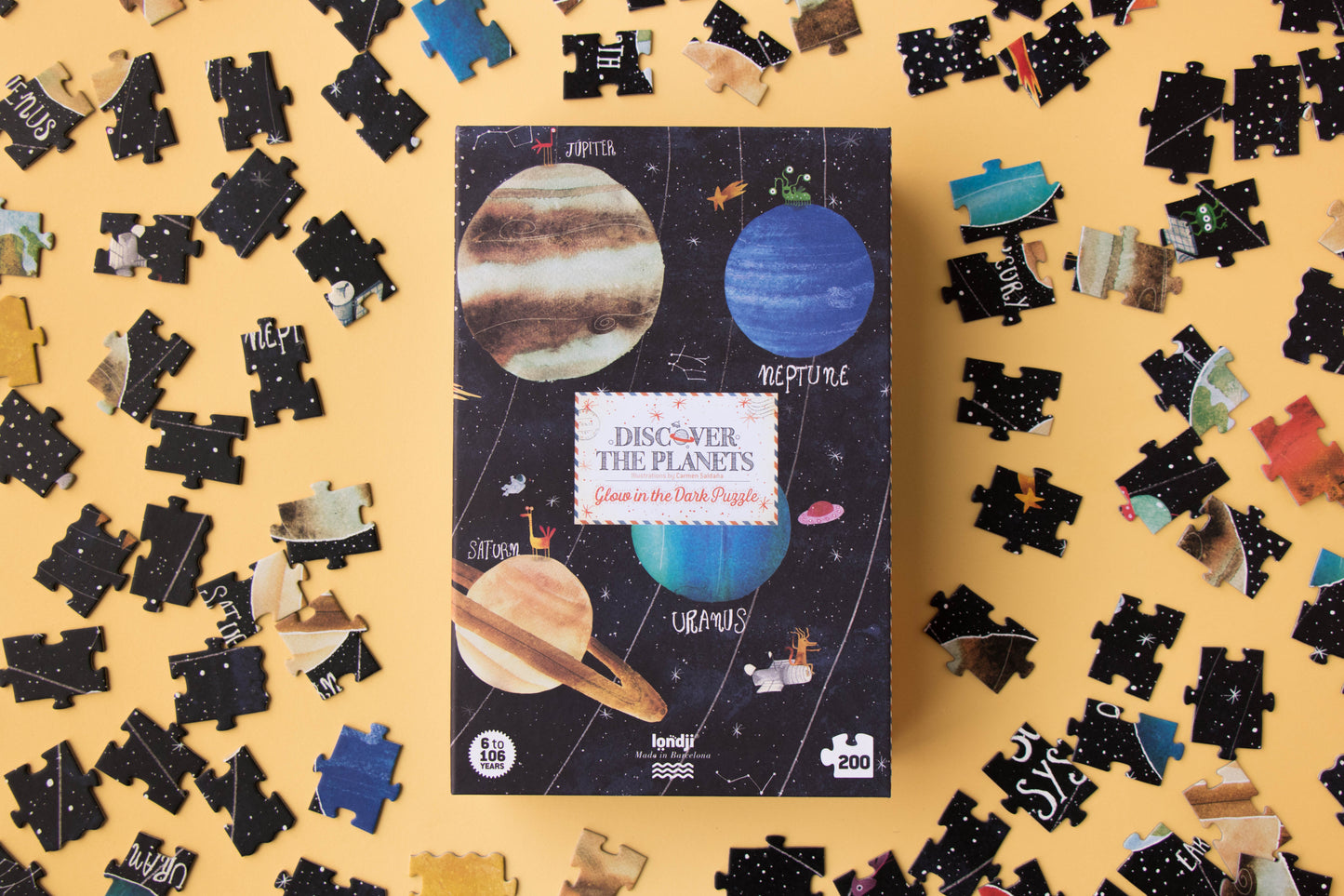 Puzzle "Discover the Planets", 200 Teile, ab 7 Jahren