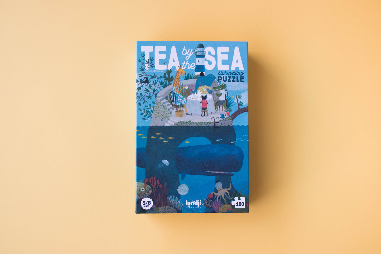 Puzzle "Tea by the sea", 100 Teile, ab 5 Jahren