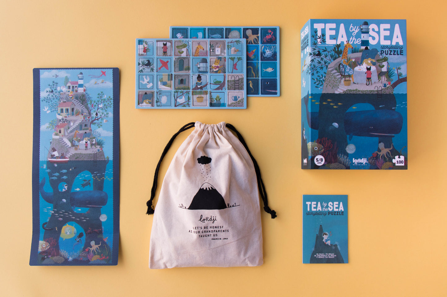 Puzzle "Tea by the sea", 100 Teile, ab 5 Jahren