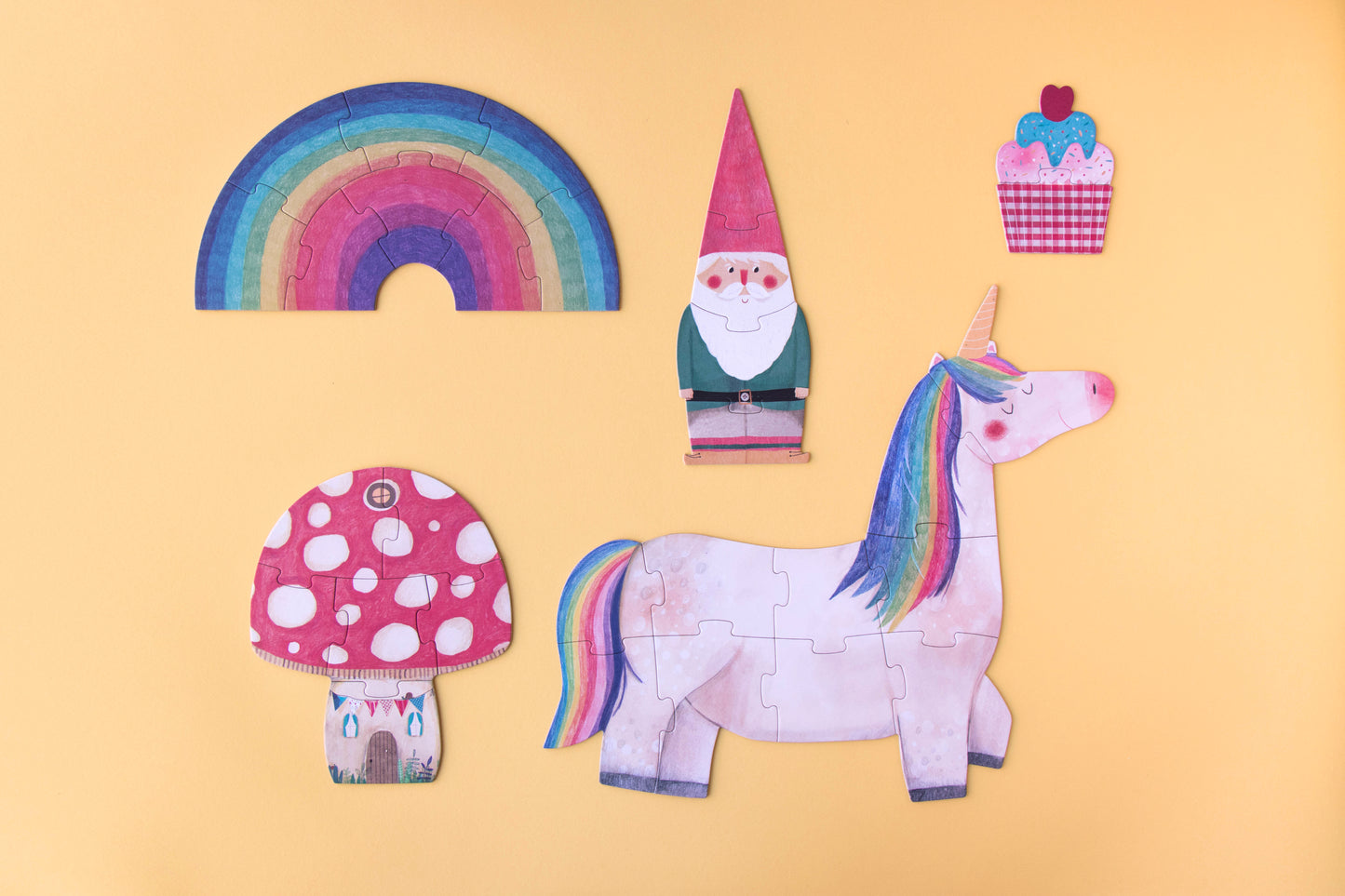 Puzzle "Happy Birthday Unicorn!", 2-10 Teile, ab 3 Jahren