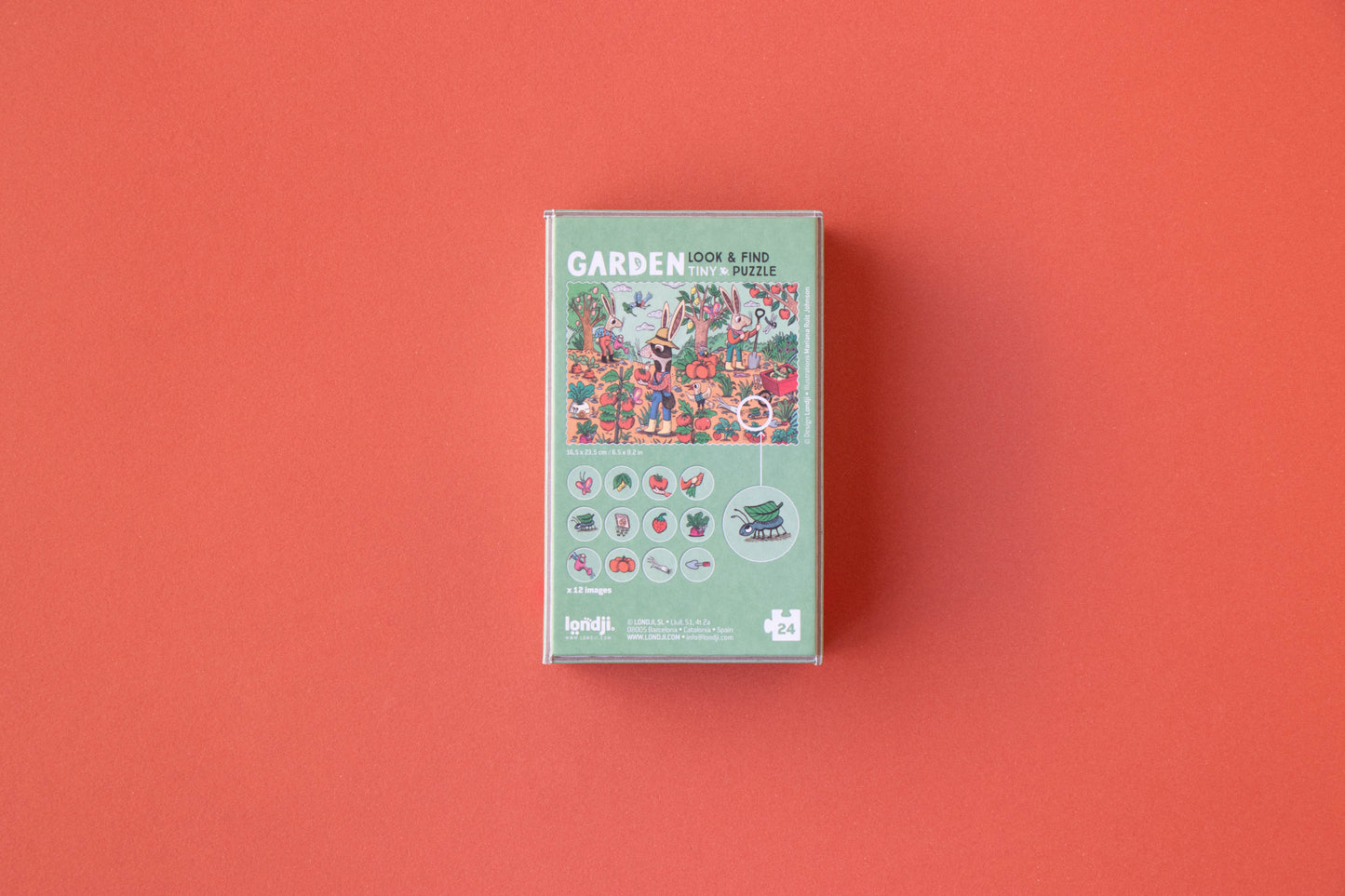 Mini-Puzzle "Garten", 24 Teile, ab 4 Jahren