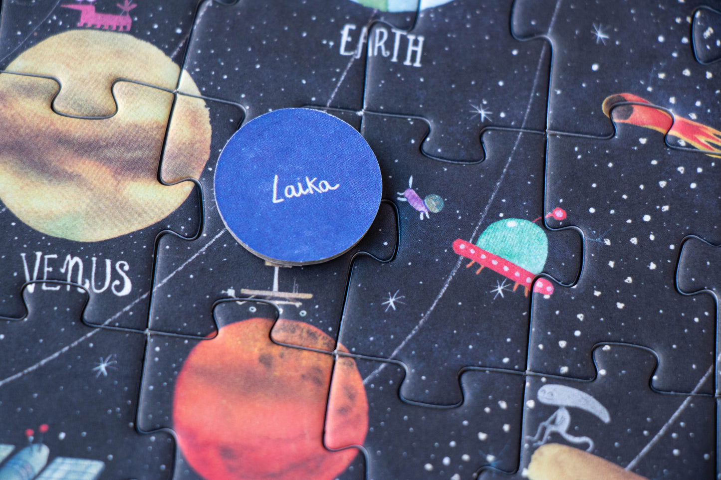 Mini-Puzzle "Weltraum", 50 Teile, ab 5 Jahren