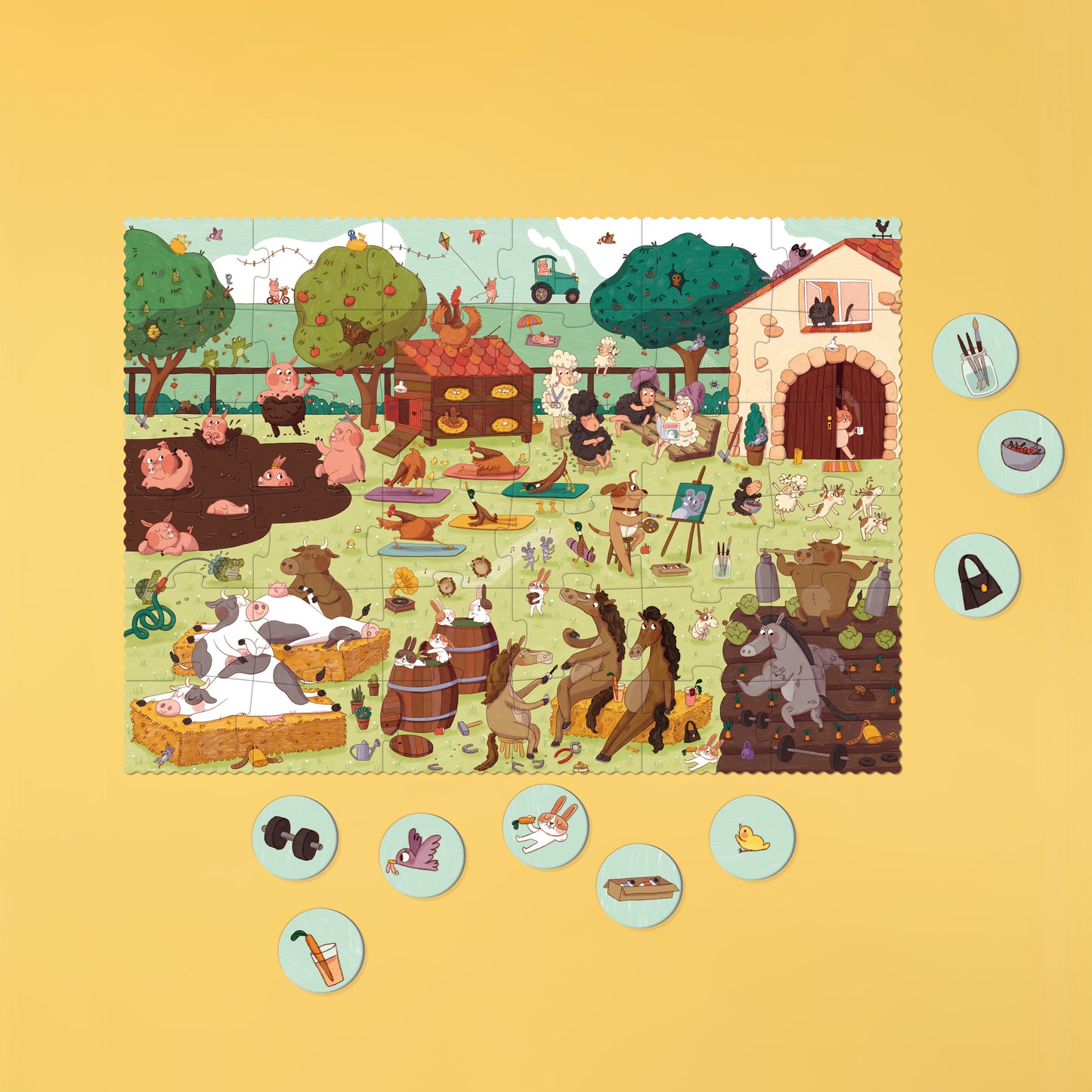 Puzzle "Farmtastic", 36 Teile, ab 3 Jahren