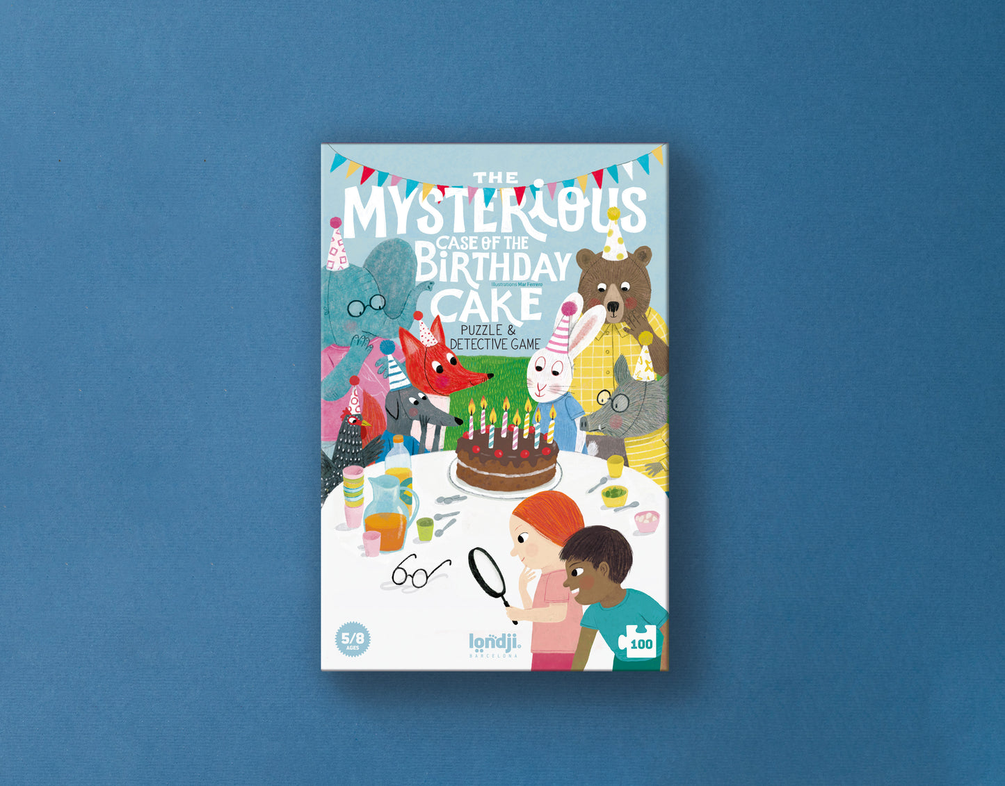 Puzzle "The Mysterious Case of the Birthday Cake", 100 Teile, ab 5 Jahren