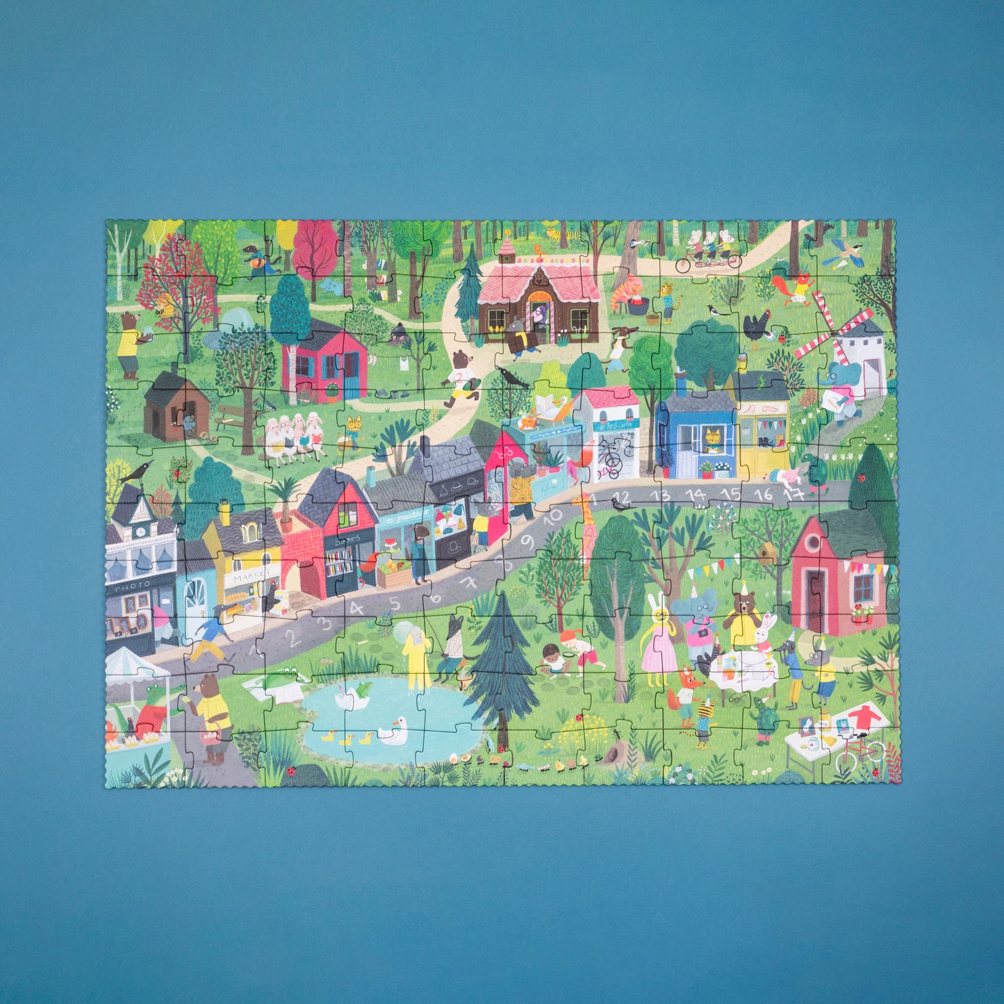 Puzzle "The Mysterious Case of the Birthday Cake", 100 Teile, ab 5 Jahren