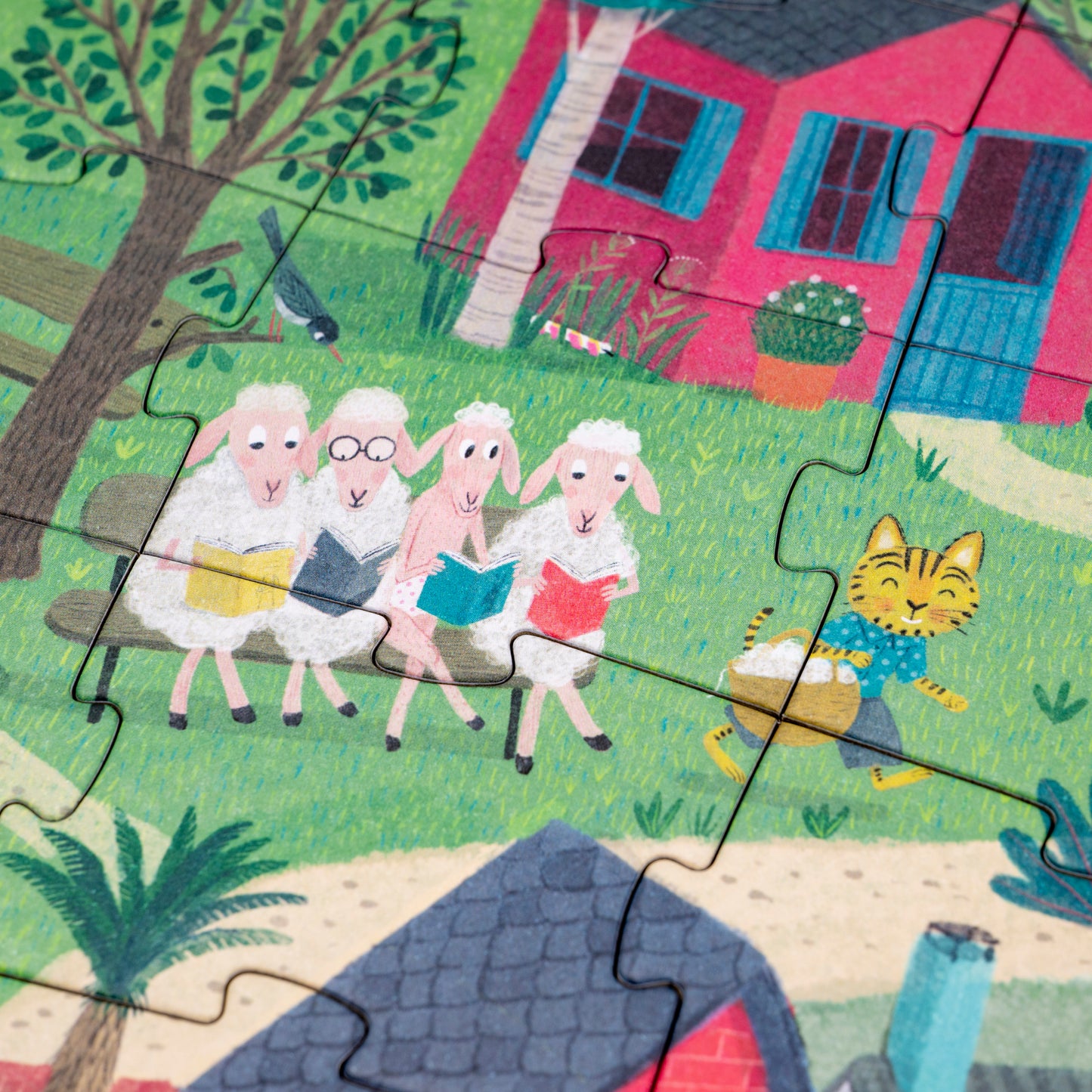 Puzzle "The Mysterious Case of the Birthday Cake", 100 Teile, ab 5 Jahren