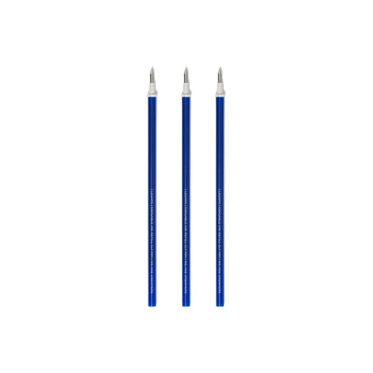3 blaue Ersatzminen für Löschbare Gelstifte, Legami