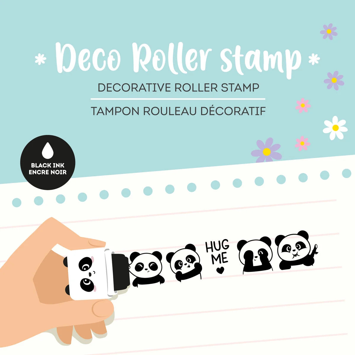 Deko-Rollstempel, verschiedene Motive