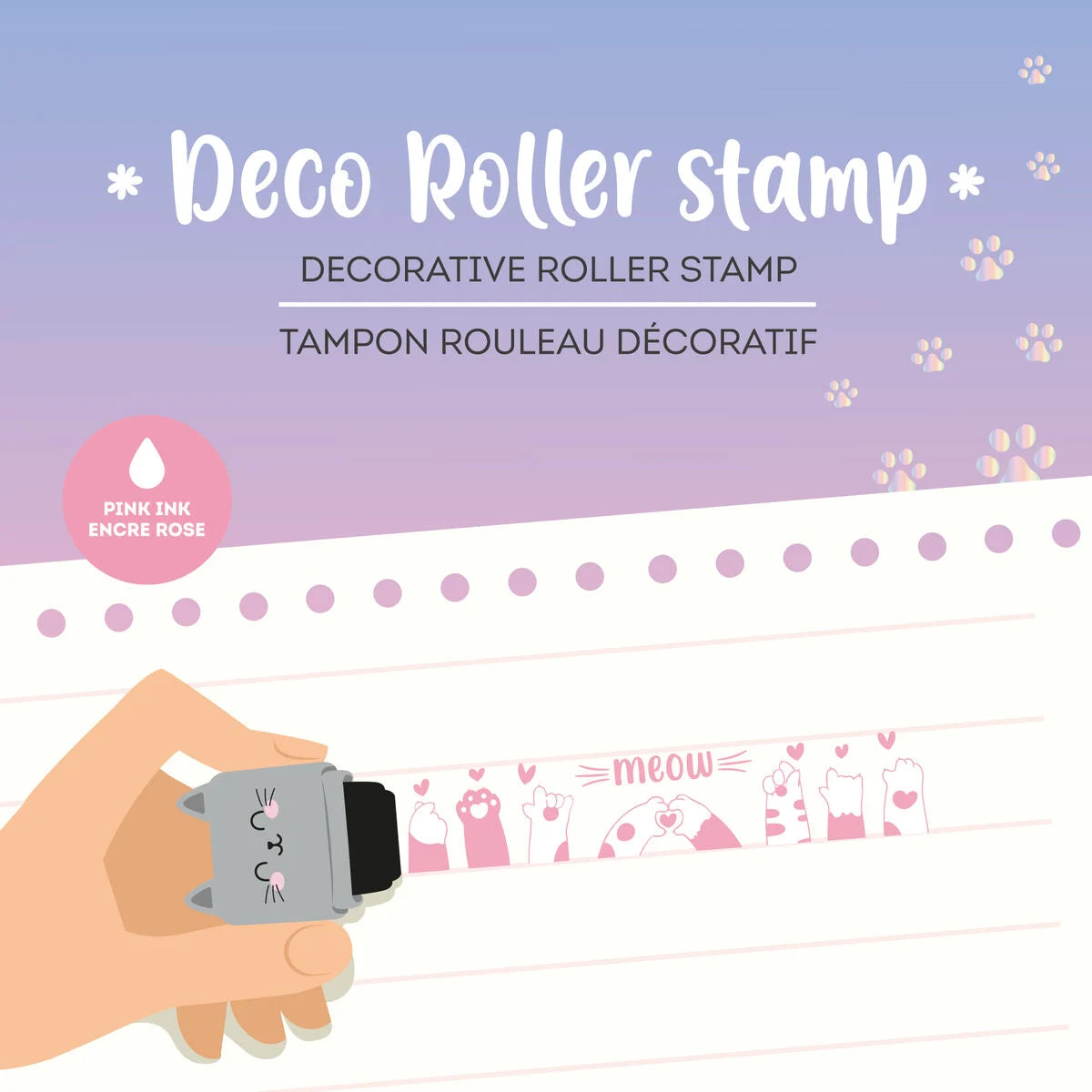 Deko-Rollstempel, verschiedene Motive
