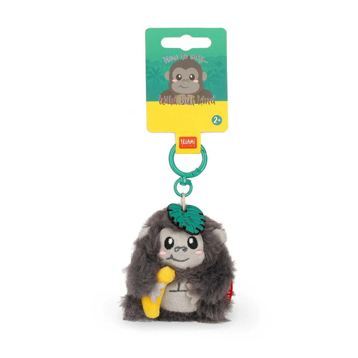 Plüsch-Schlüsselanhänger "Gorilla", Super Soft!