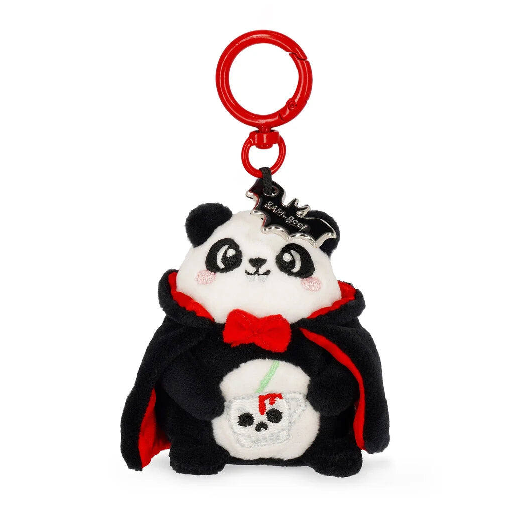 Halloween Plüsch-Schlüsselanhänger "Panda Bam-Boo", Super Soft!