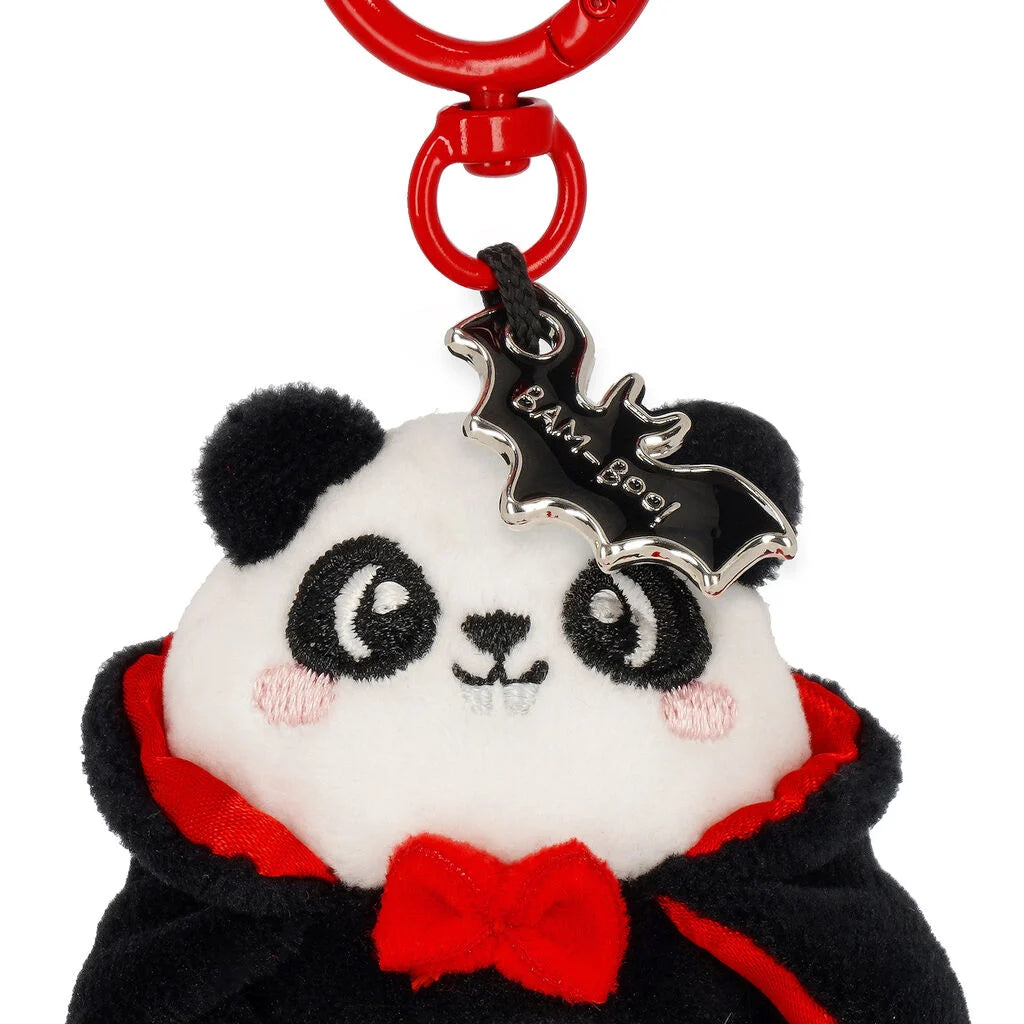 Halloween Plüsch-Schlüsselanhänger "Panda Bam-Boo", Super Soft!