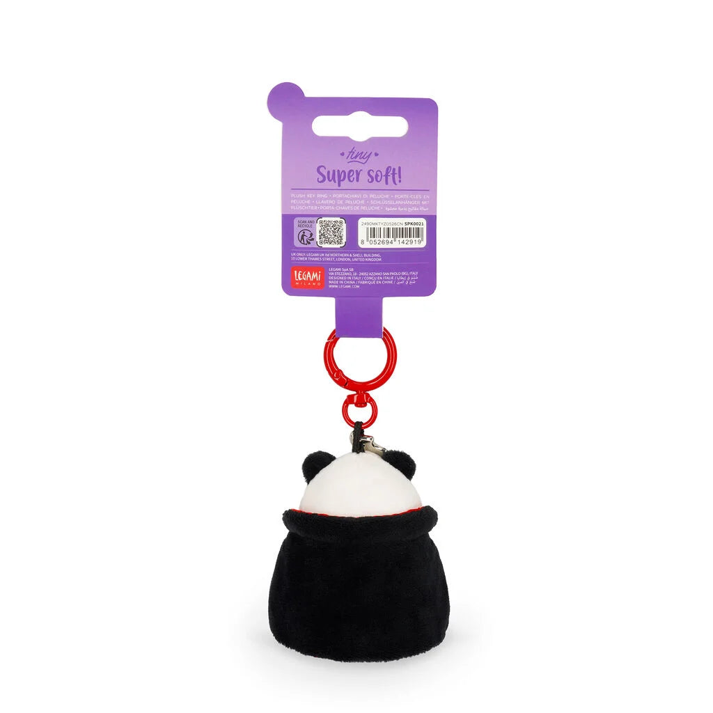 Halloween Plüsch-Schlüsselanhänger "Panda Bam-Boo", Super Soft!