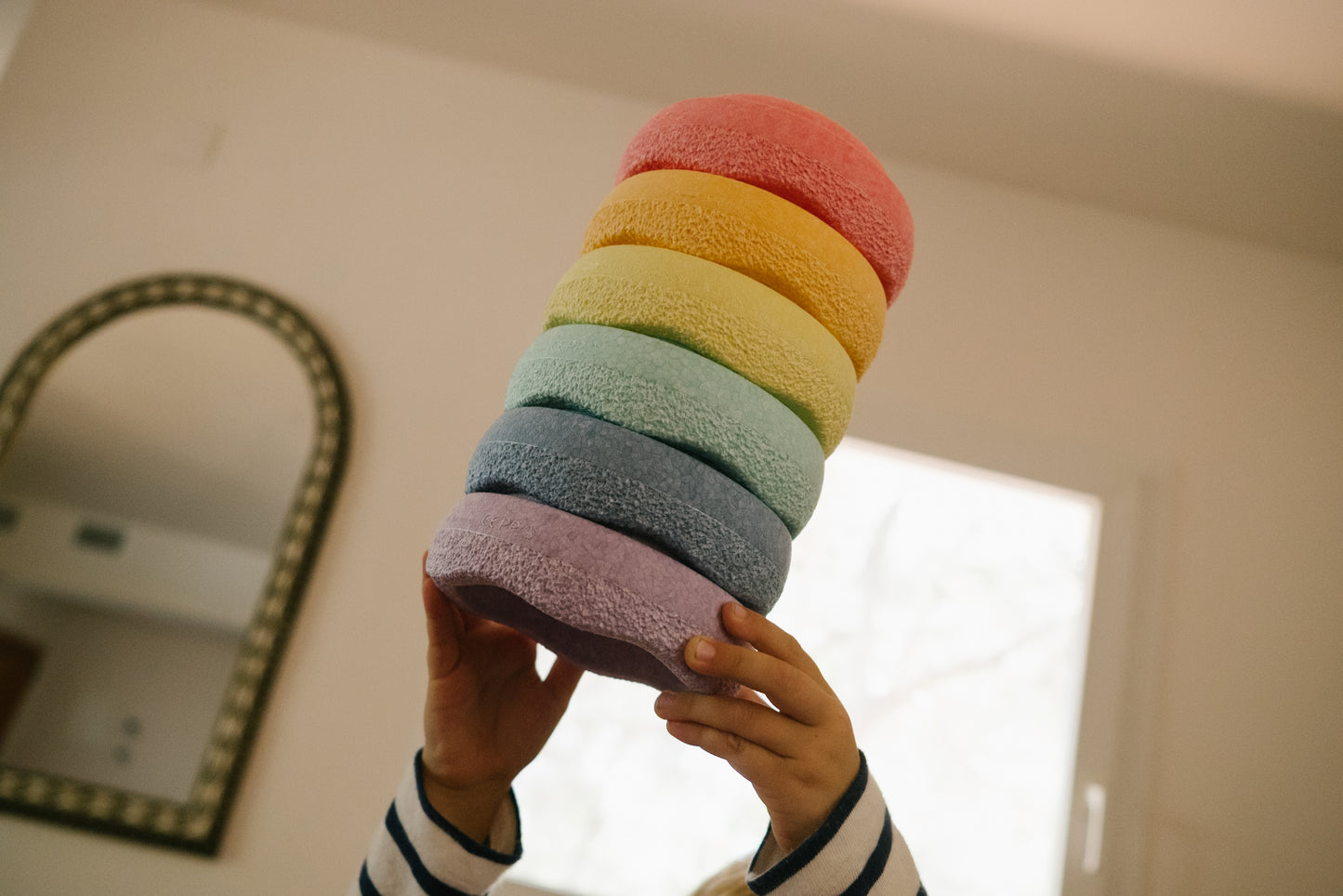 Stapelstein® Mini rainbow pastel