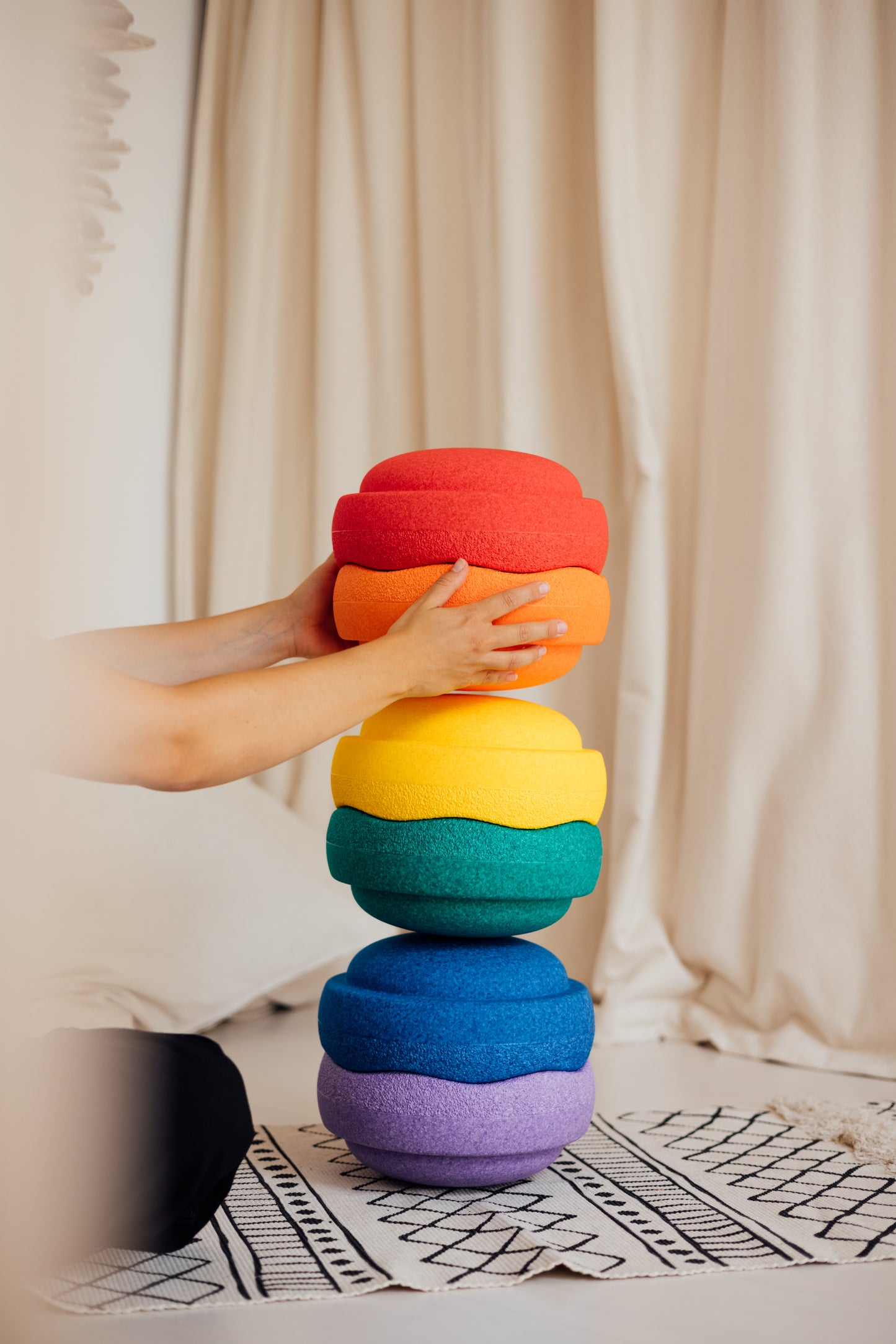 Stapelstein® Original Rainbow classic – 6-teiliges Set