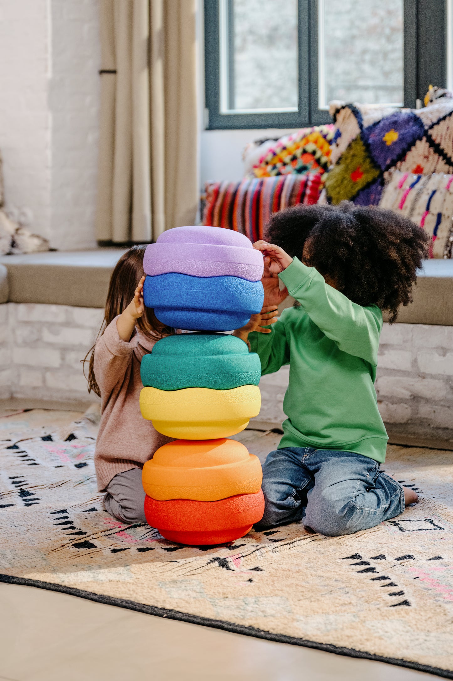 Stapelstein® Original Rainbow classic – 6-teiliges Set