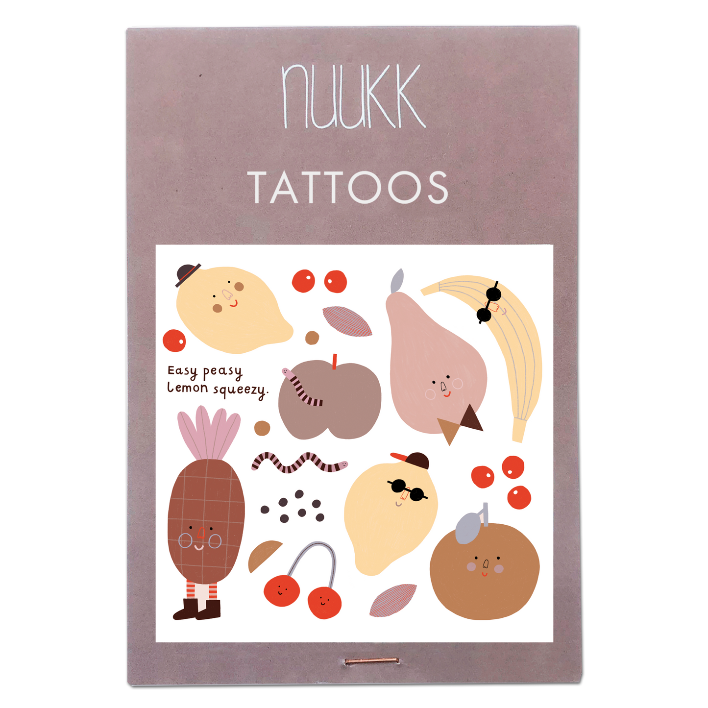 Kindertattoos "Cheeky Fruits"