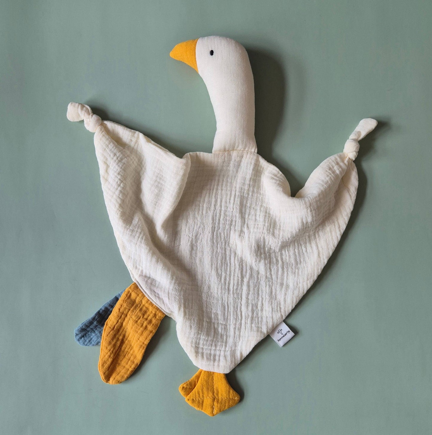 Gänse-Plüschtier für Babys - Weiß