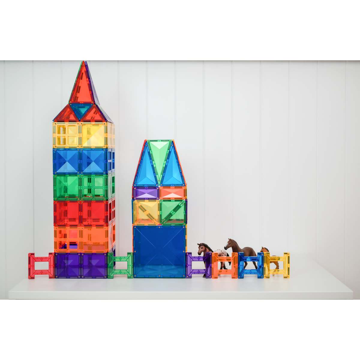 CONNETIX Magnetbausteine Rainbow Creative Pack - 102 Teile