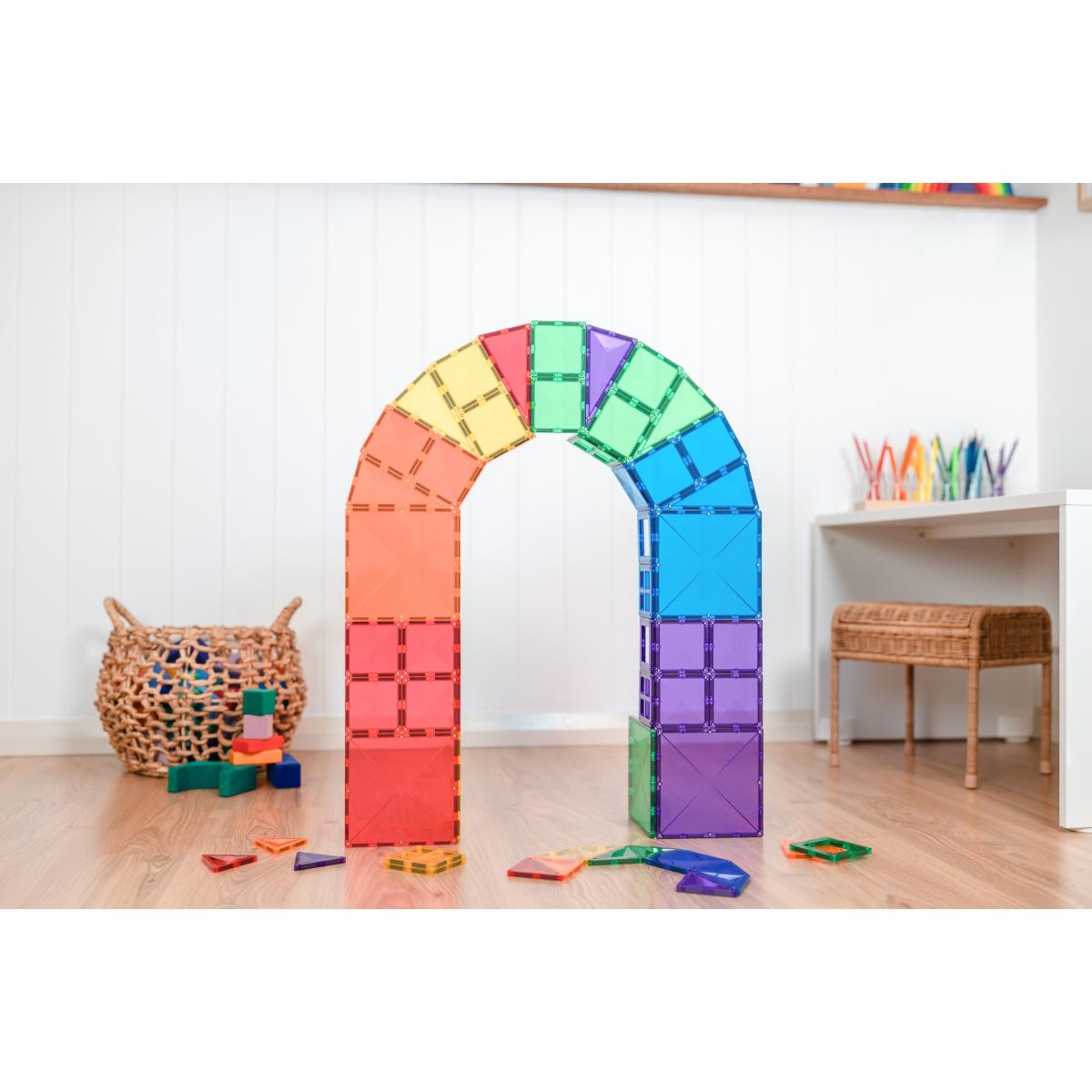 CONNETIX Magnetbausteine Rainbow Starter Pack - 60 Teile