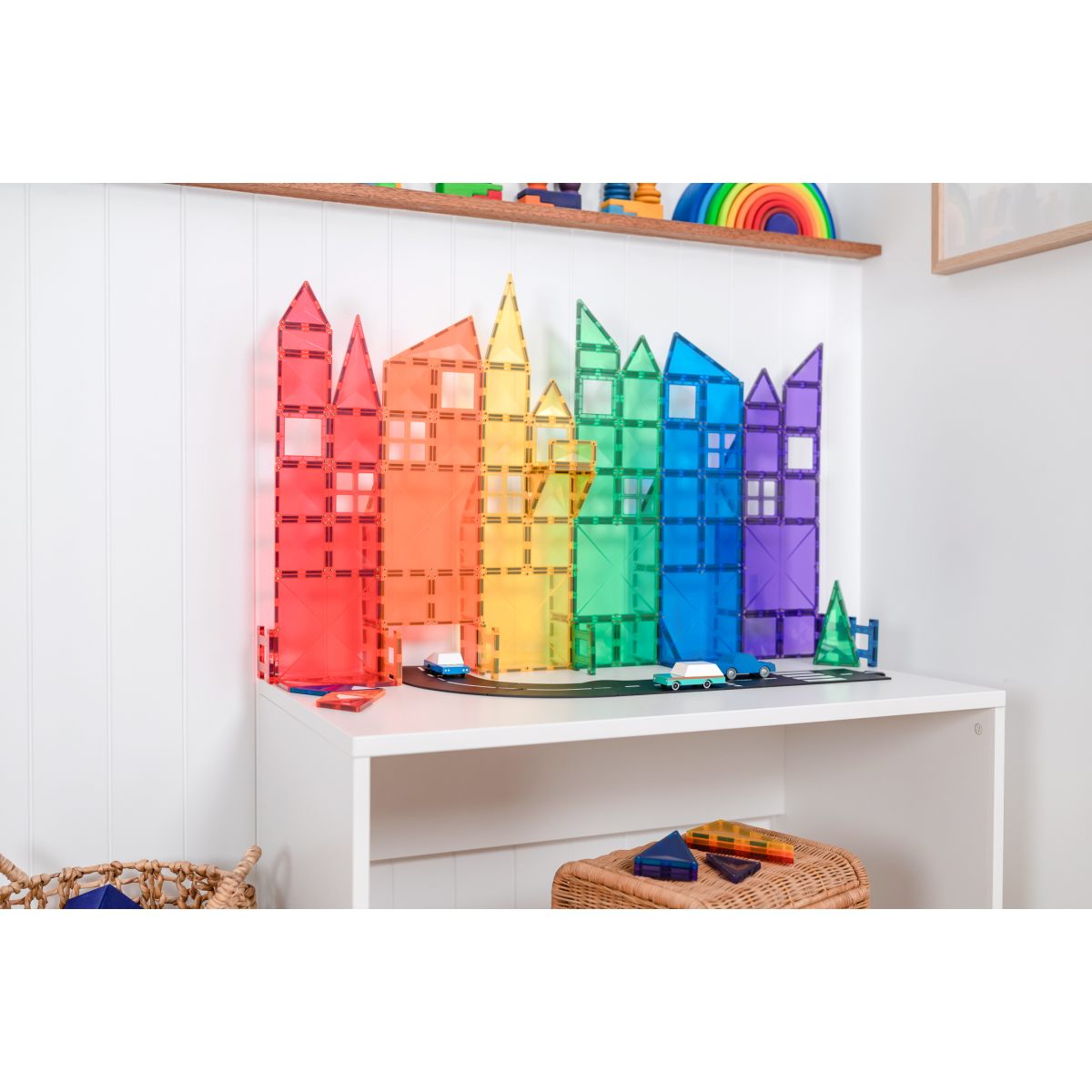 CONNETIX Magnetbausteine Rainbow Creative Pack - 102 Teile