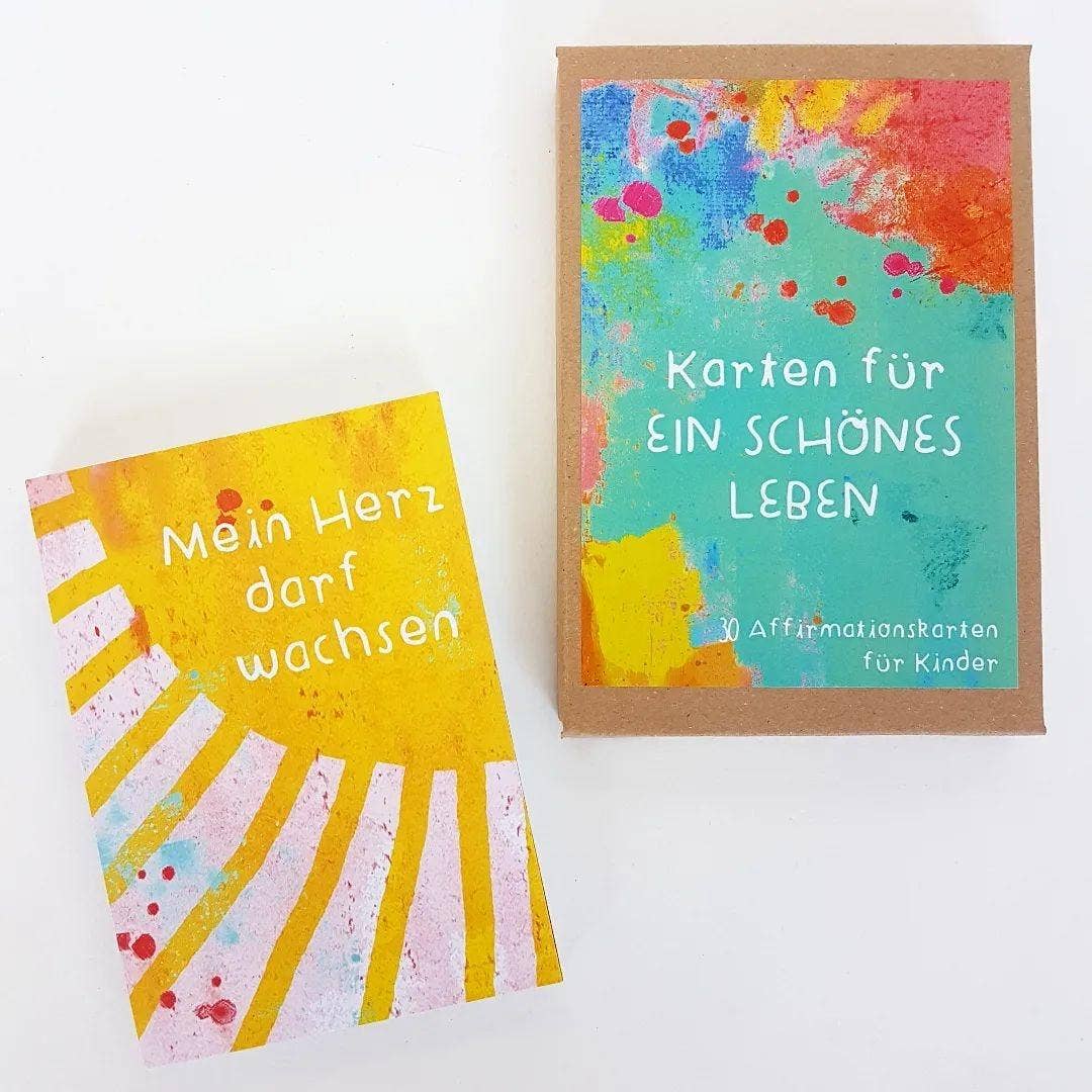 Affirmationskarten für Kinder "Karten für ein schönes Leben"
