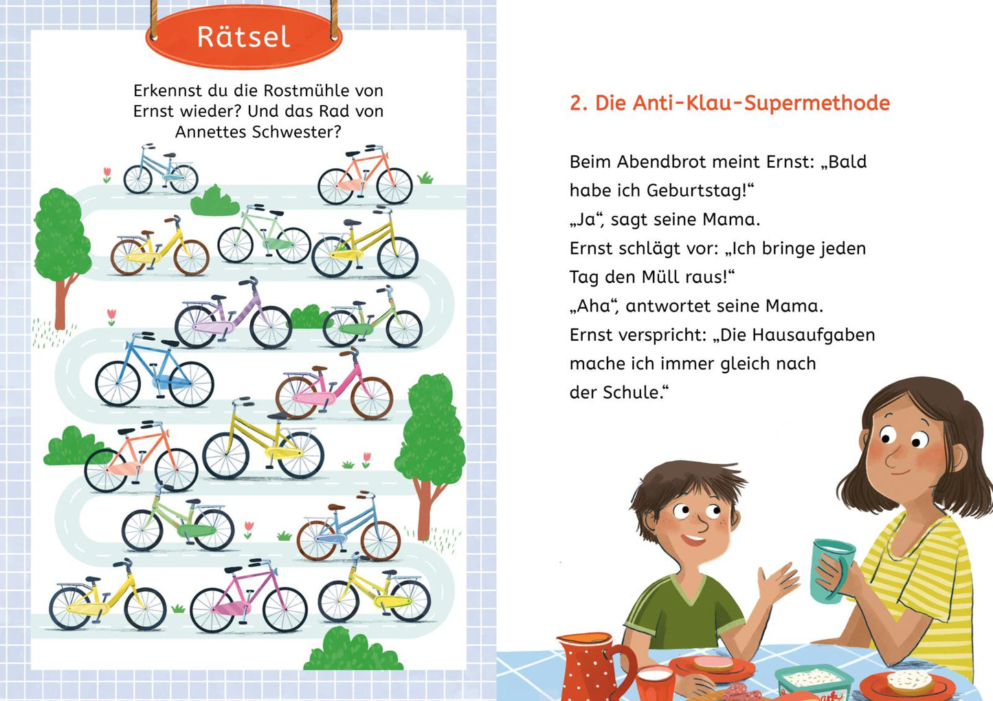 Kleine Lesehelden: Der Ernst des Lebens - Das Fahrrad ist weg!