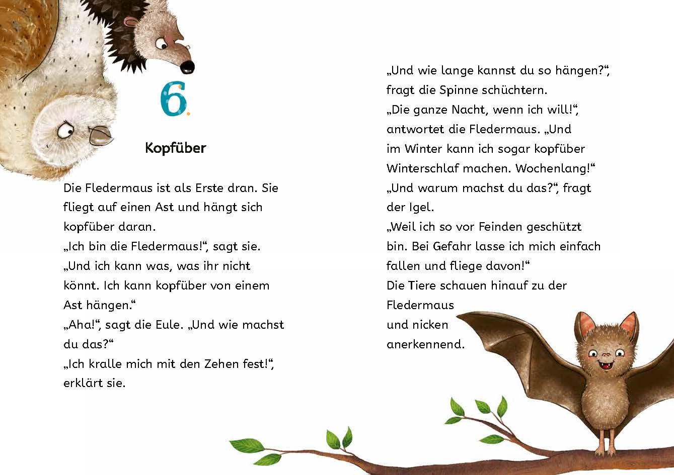 Kleine Lesehelden: Der kleine Siebenschläfer kommt in die Schule